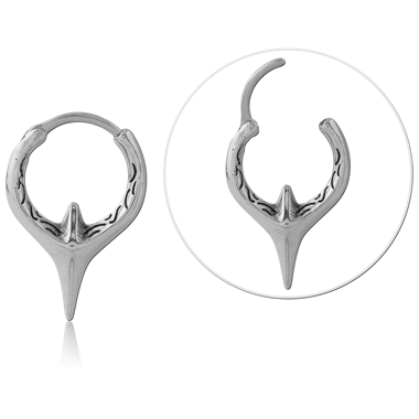 316L SURGICAL STEEL HINGE SEGMENT RING