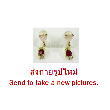 STERLING SILVER 925 GOLD PLATED 18K EAR STUDS PAIR SPECIAL NEW DESIGN
