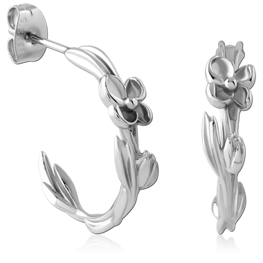 SURGICAL STEEL EAR STUDS PAIR