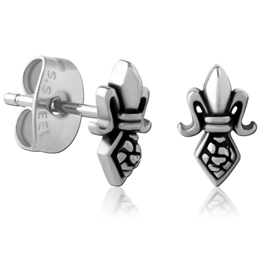 SURGICAL STEEL EAR STUDS PAIR