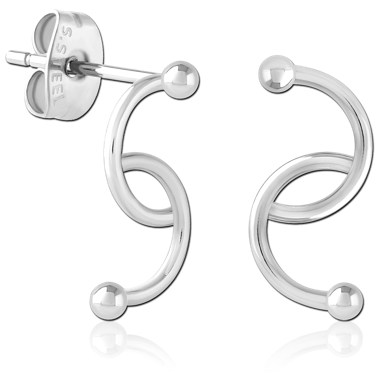 SURGICAL STEEL EAR STUDS PAIR | SES16