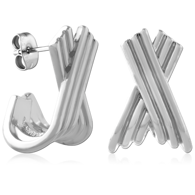STERLING SILVER 925 STUD EARRINGS