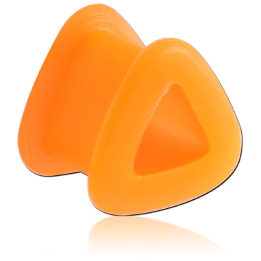SILICONE DOUBLE FLARED TRIANGULAR TUNNEL