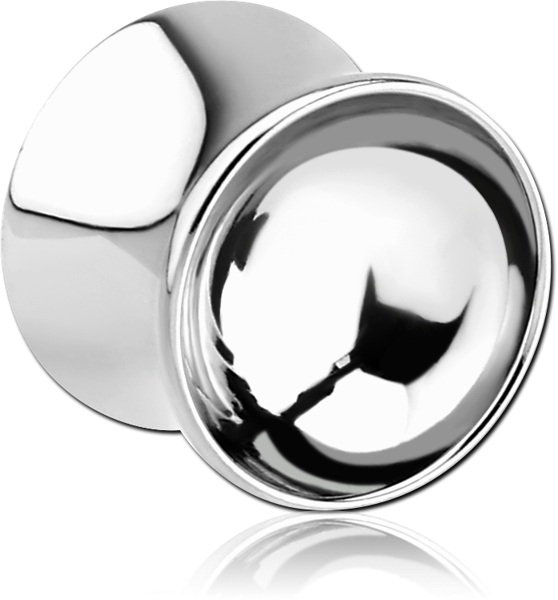 SURGICAL STEEL DOUBLE FLARED MIRROR PLUG FLMP