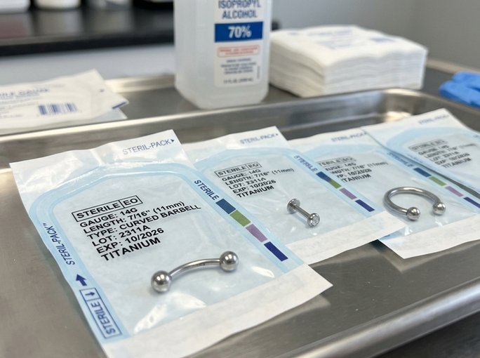 sterilized piercings