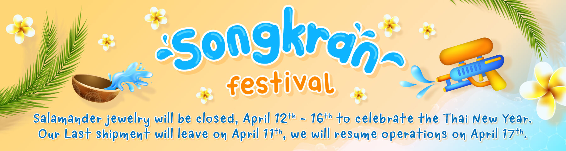 Songkran shutdown